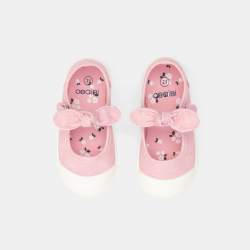 حذاء باليرينة من القماش...